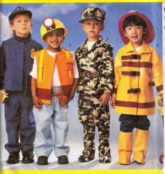3734 FIREMAN, GUARD, POLICE, CONSTRUCTION WRKR PATTERN 3-8